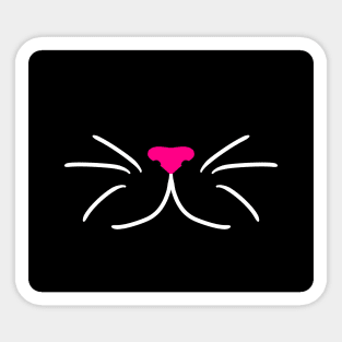 Cat Face Sticker